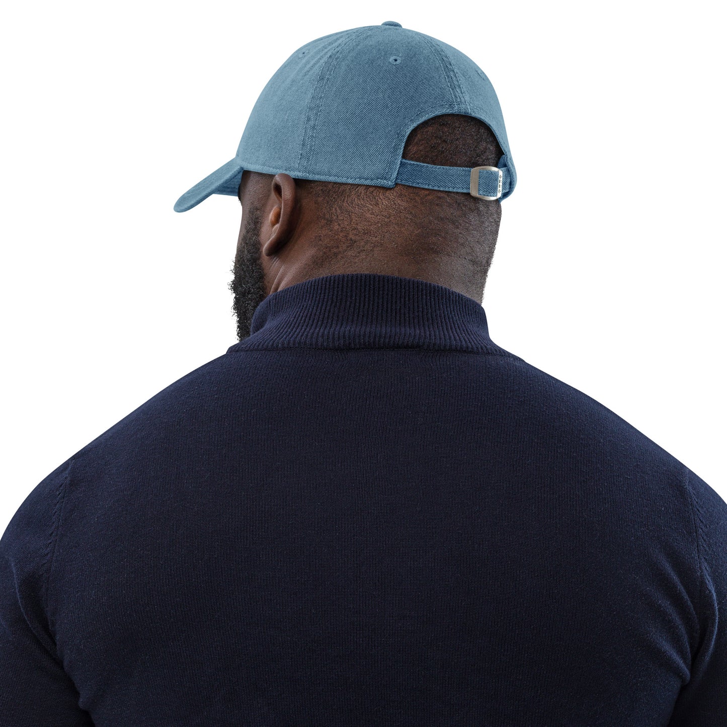 Studio POW! Logo Cap Denim Purple - Everyday Statement