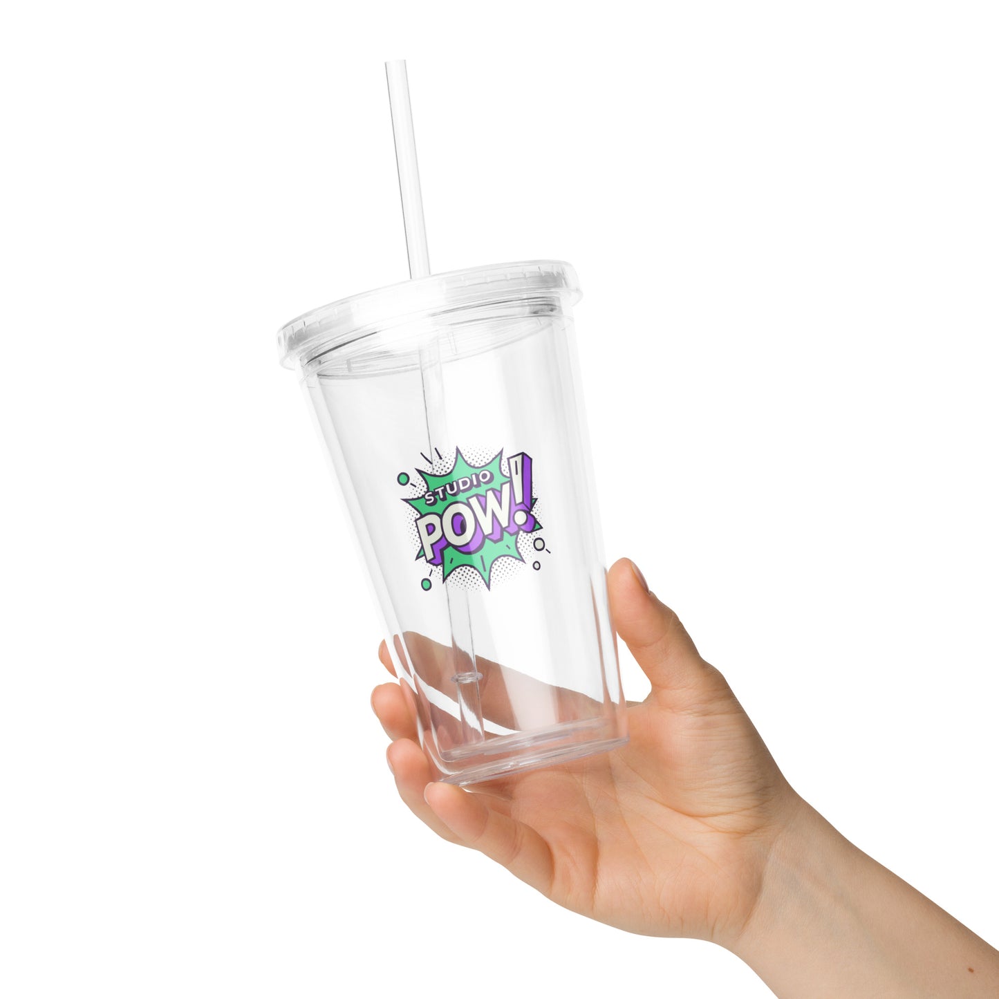Studio POW! Logo Acrylic Cup – Statement to Go