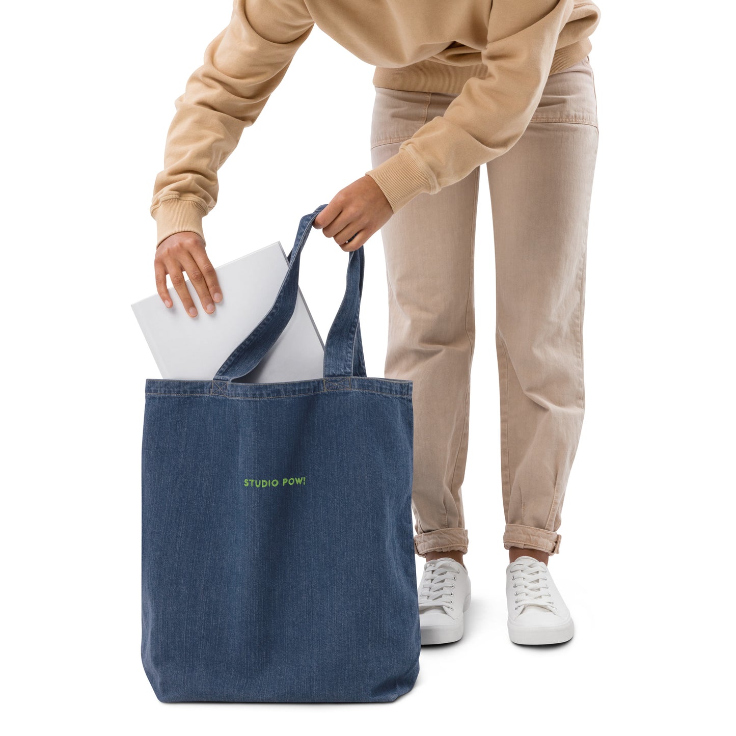 organic jeans bag