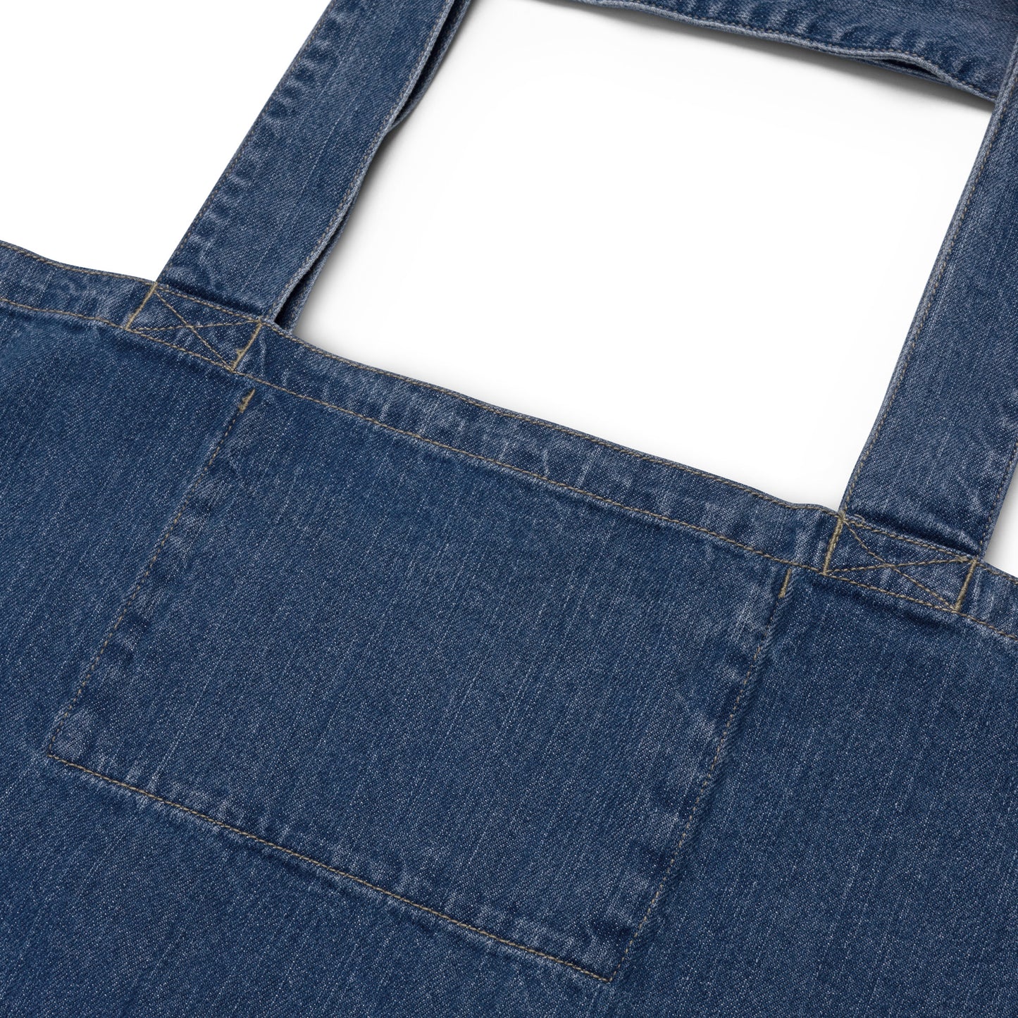 Studio POW! Extra Large Logo Bag Denim Purple – Everyday Statement