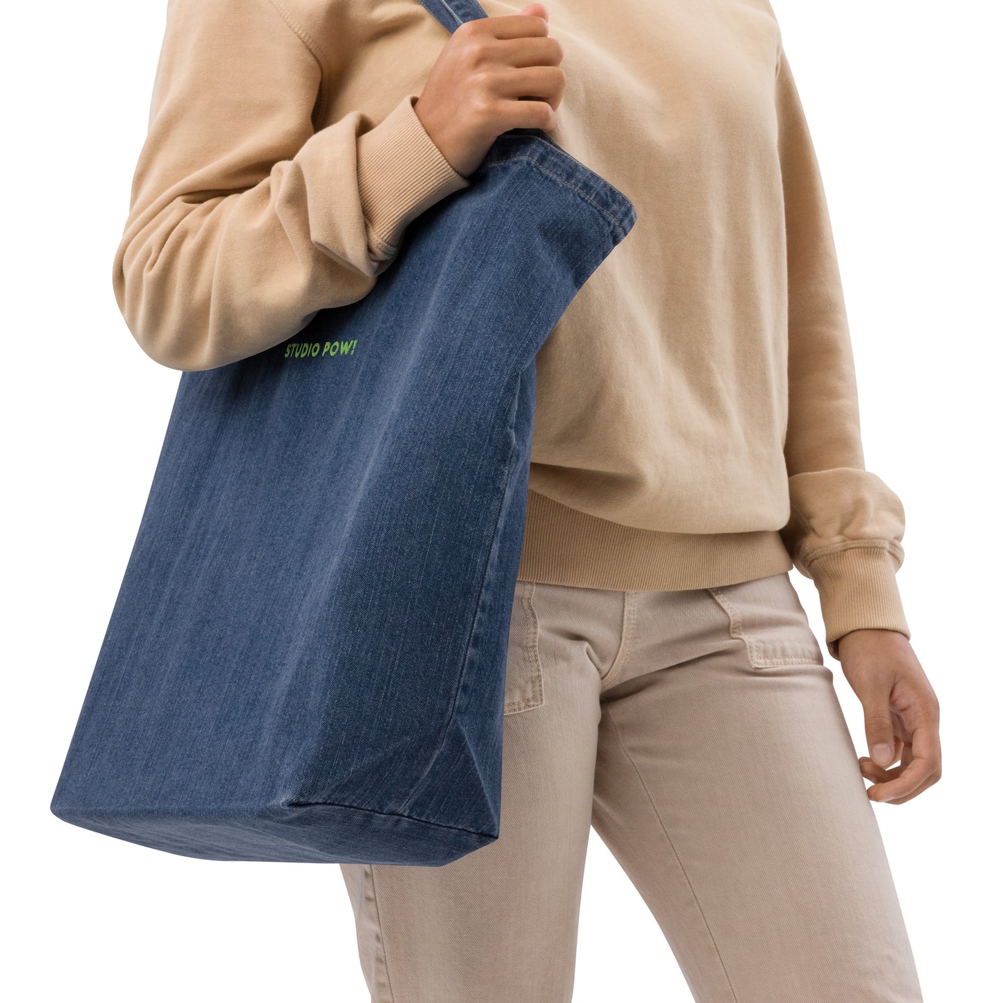 organic jeans bag