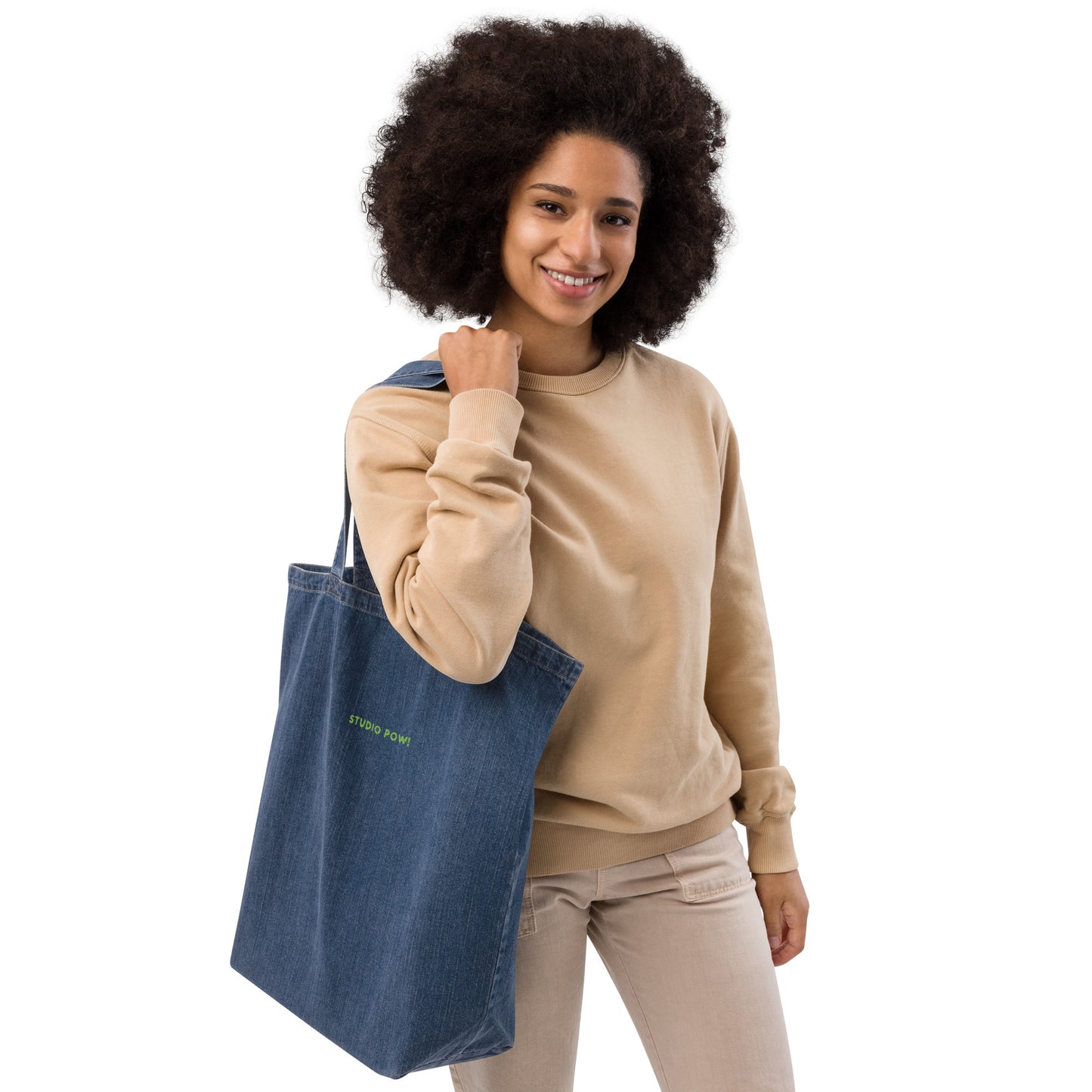 organic jeans bag