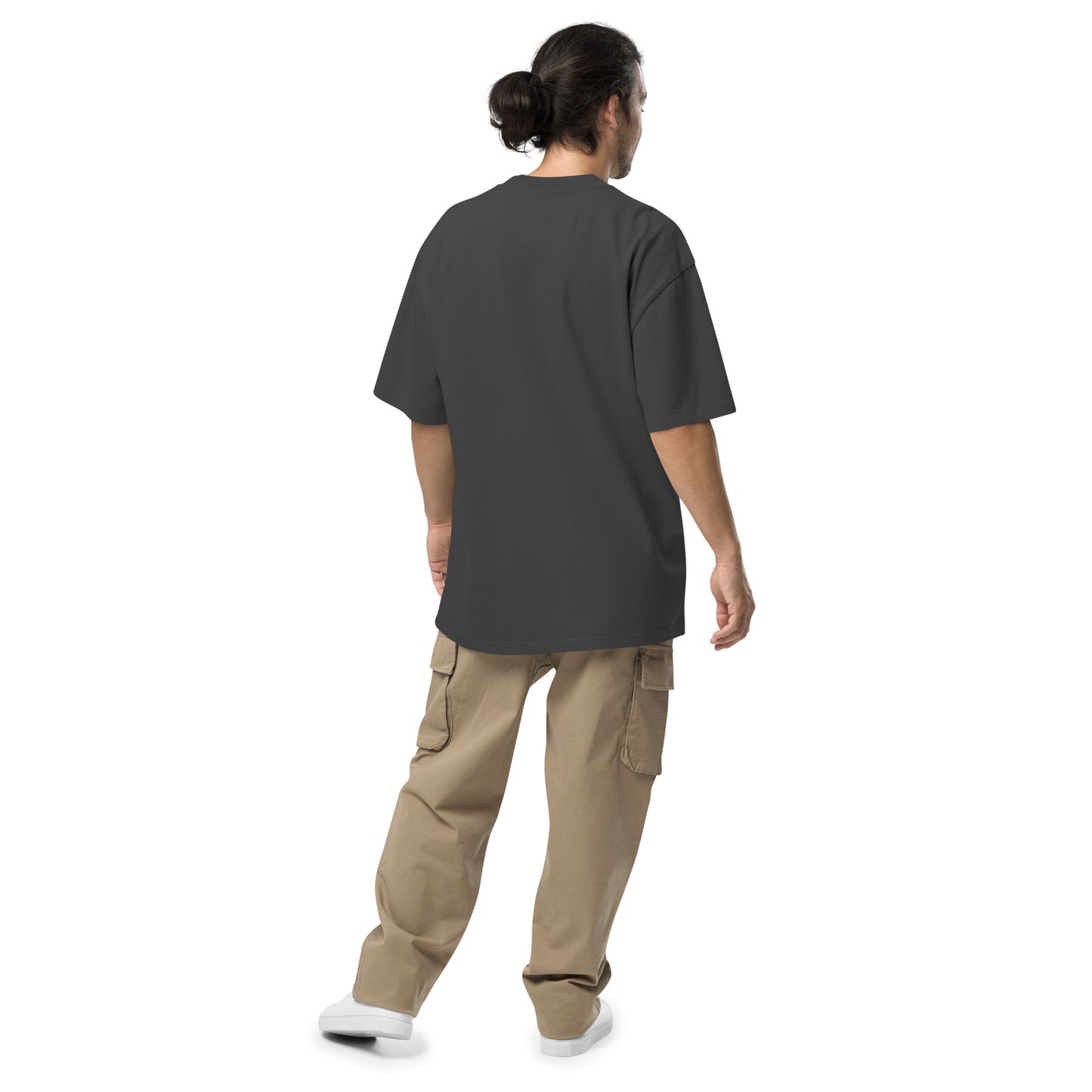 Studio POW! Faded Oversized Logo T-Shirt Purple – Everyday Statement
