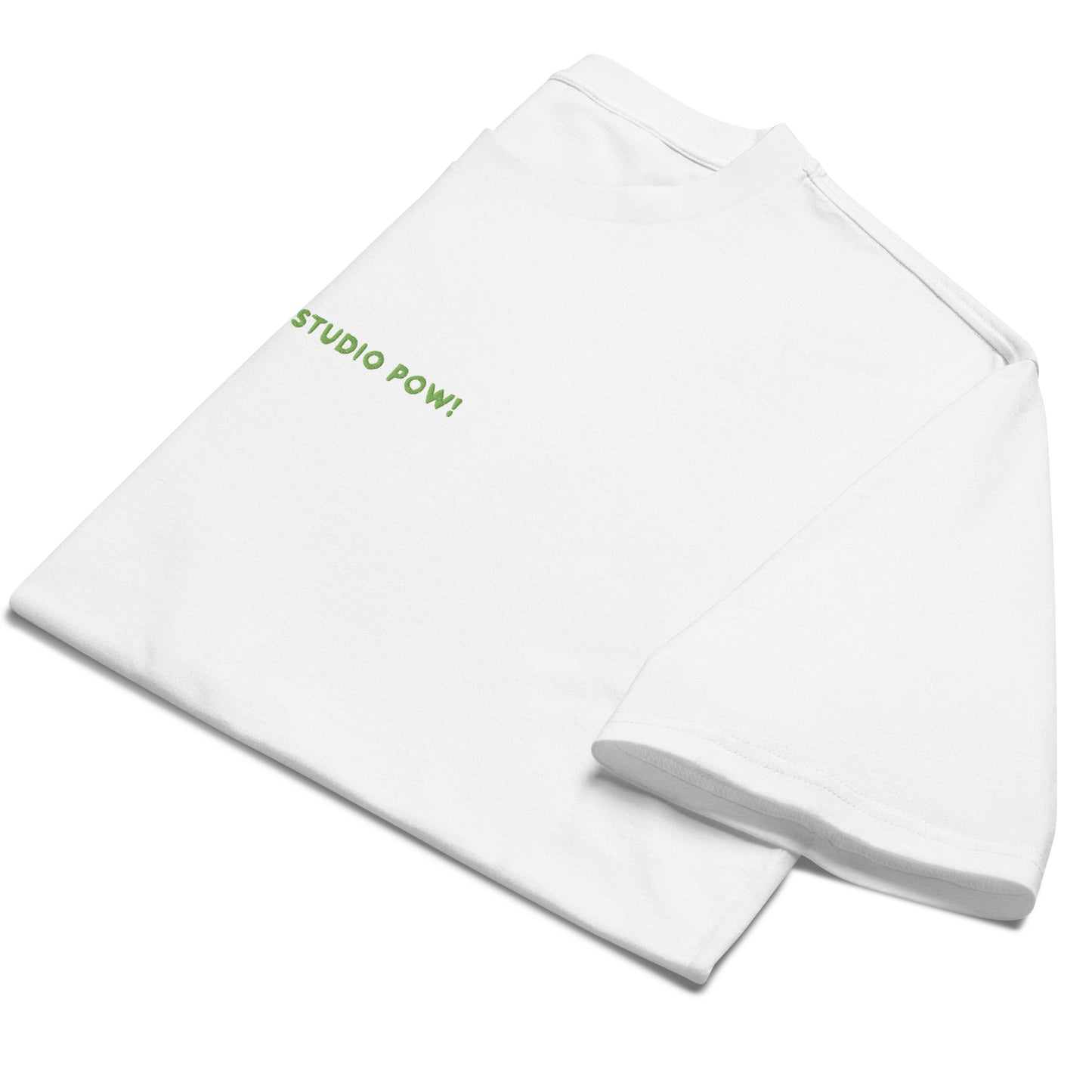 Studio POW! Heavy Logo T-Shirt Green – Everyday Statement