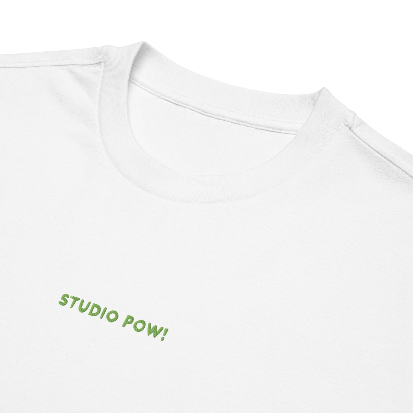 Studio POW! Heavy Logo T-Shirt Green – Everyday Statement