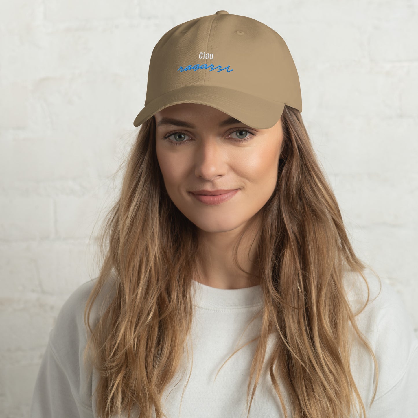 Studio POW! Cap Limited Edition „Ciao Ragazzi“ – Statement Headwear