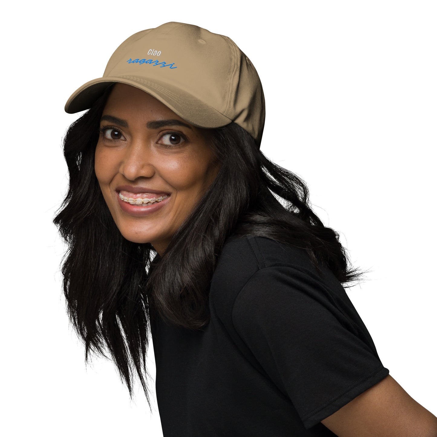 Studio POW! Cap Limited Edition „Ciao Ragazzi“ – Statement Headwear