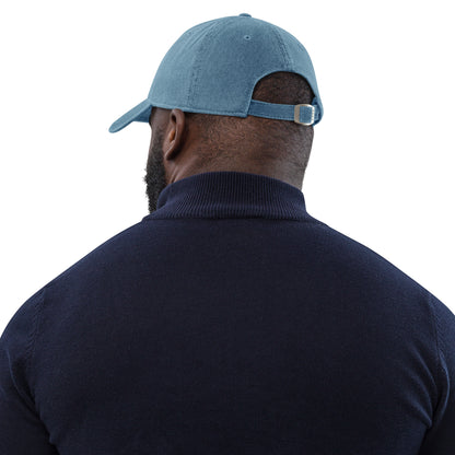 Studio POW! Logo Cap Denim Purple - Everyday Statement