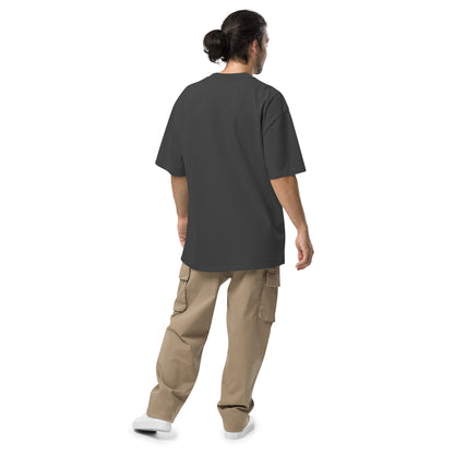 Studio POW! Faded Oversized Logo T-Shirt Purple – Everyday Statement