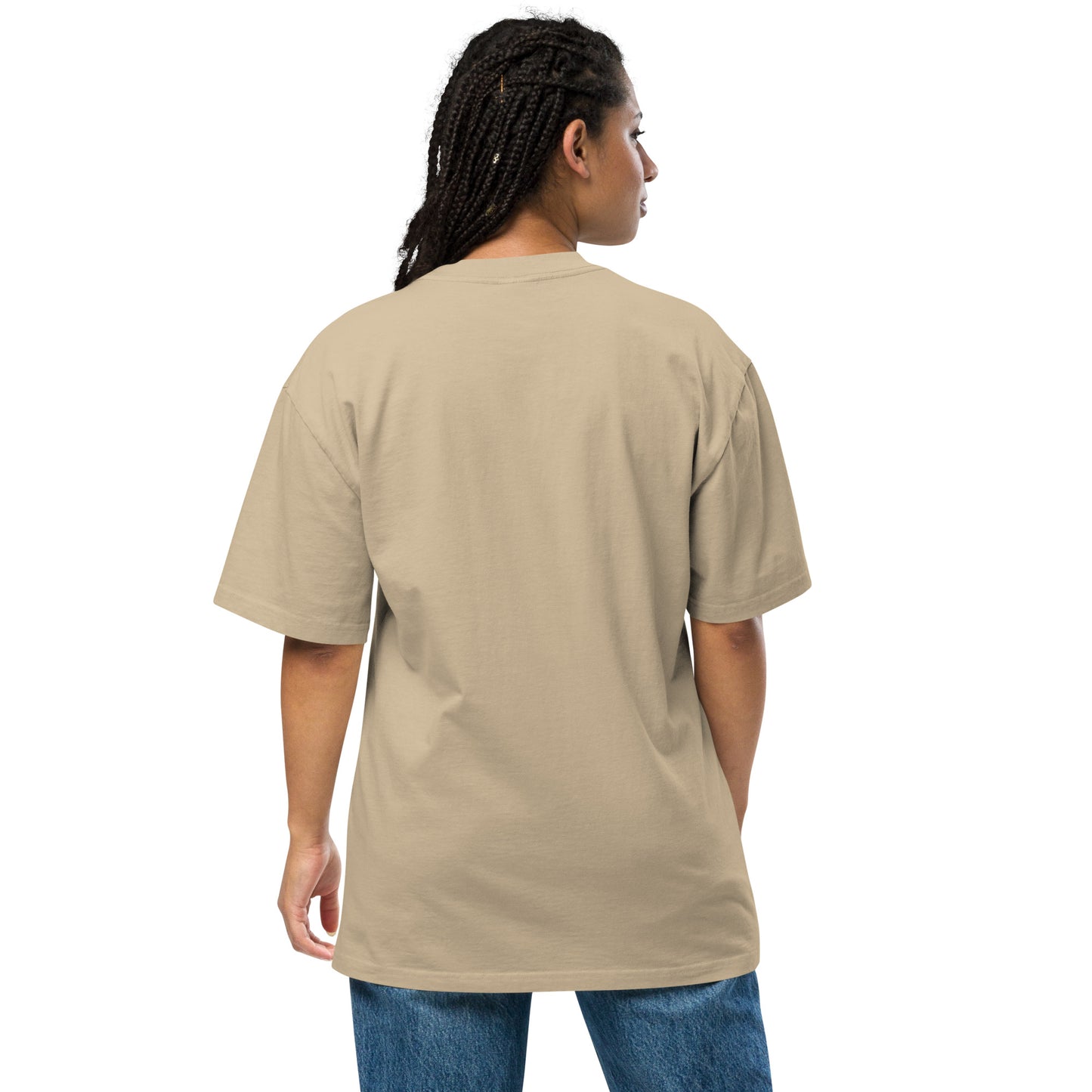 Studio POW! Faded Oversized Logo T-Shirt Purple – Everyday Statement
