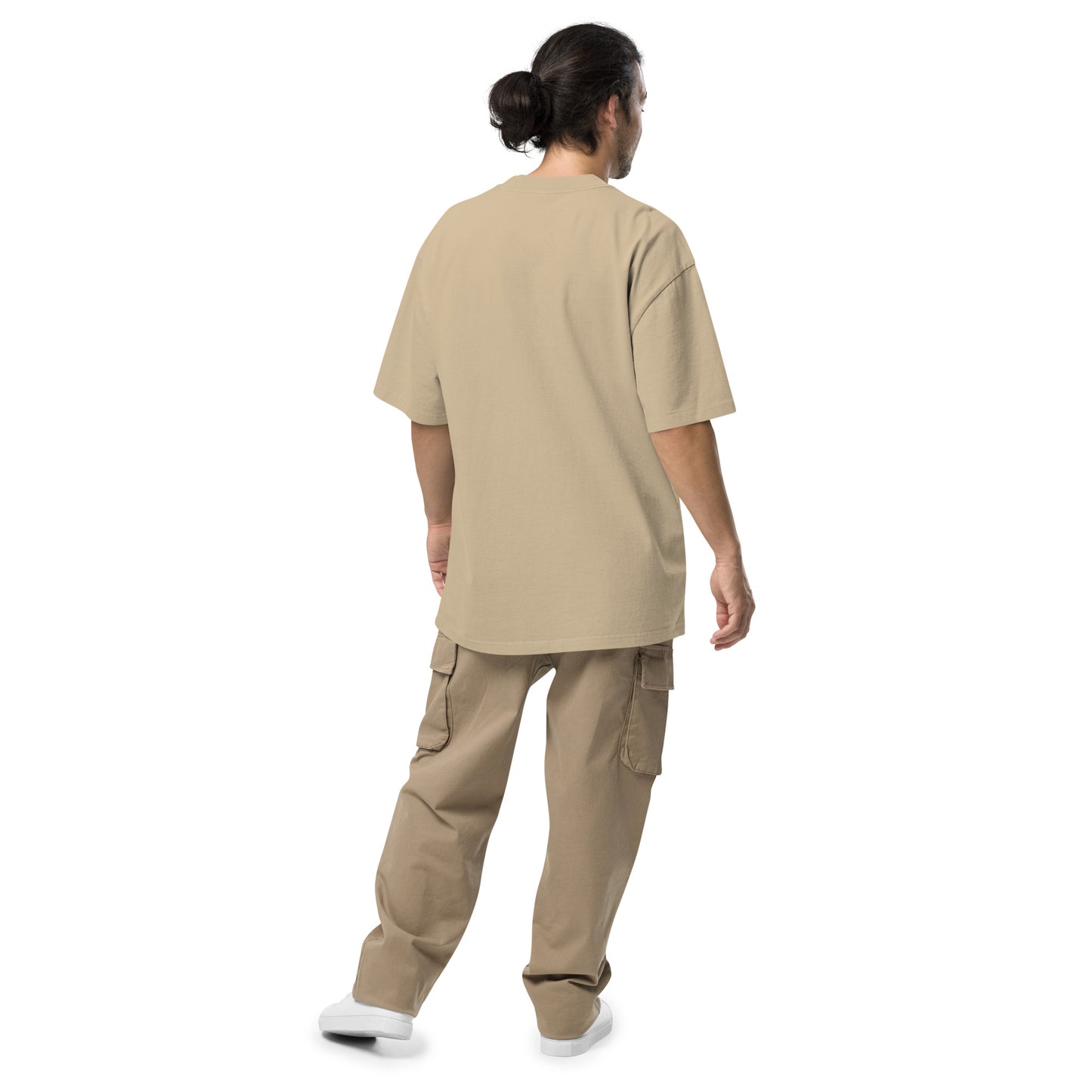 Studio POW! Faded Oversized Logo T-Shirt Purple – Everyday Statement