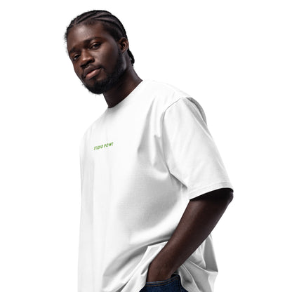 Studio POW! Heavy Logo T-Shirt Green – Everyday Statement