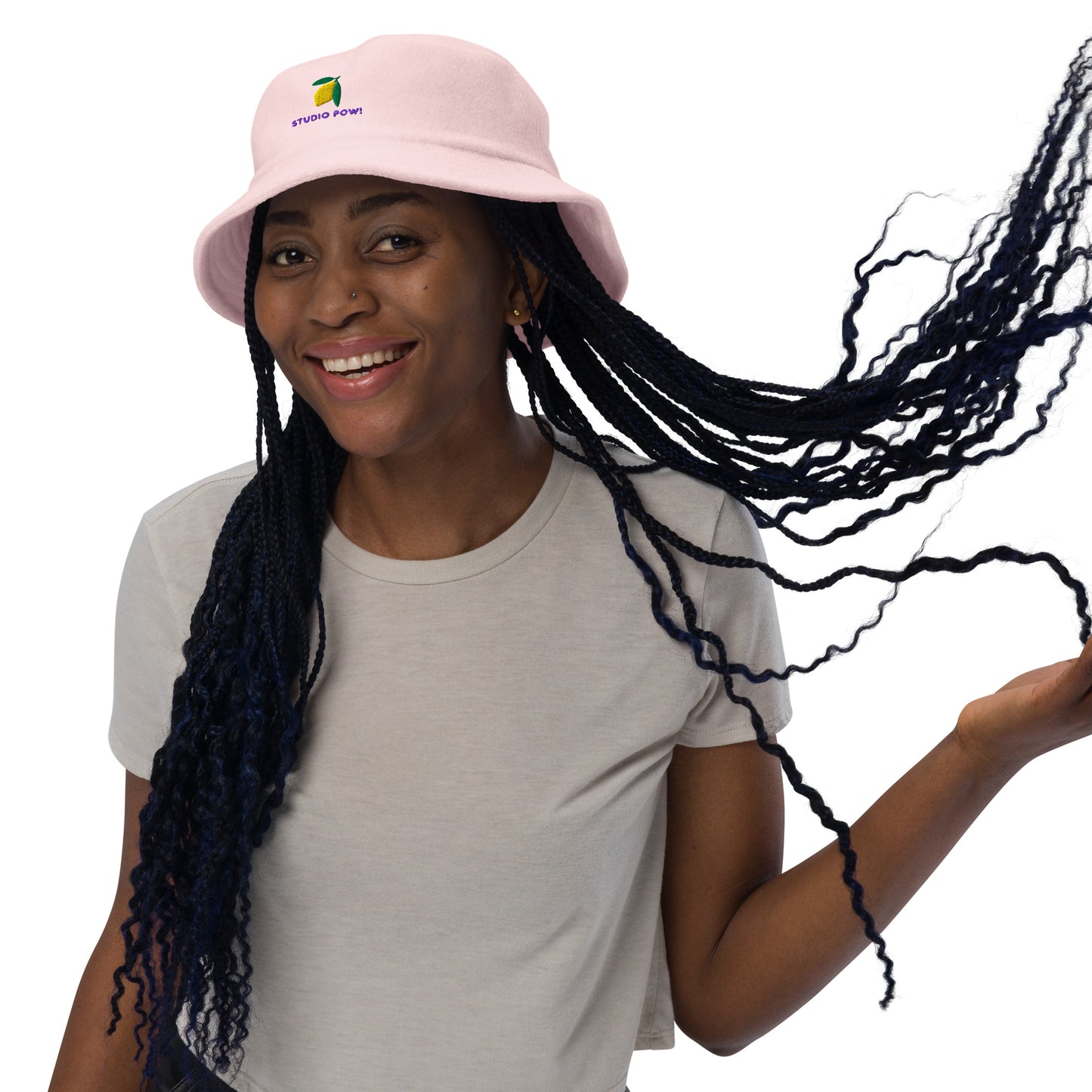 Studio POW! Frottee-Fischerhut “Lemon” – Statement Summer Essential