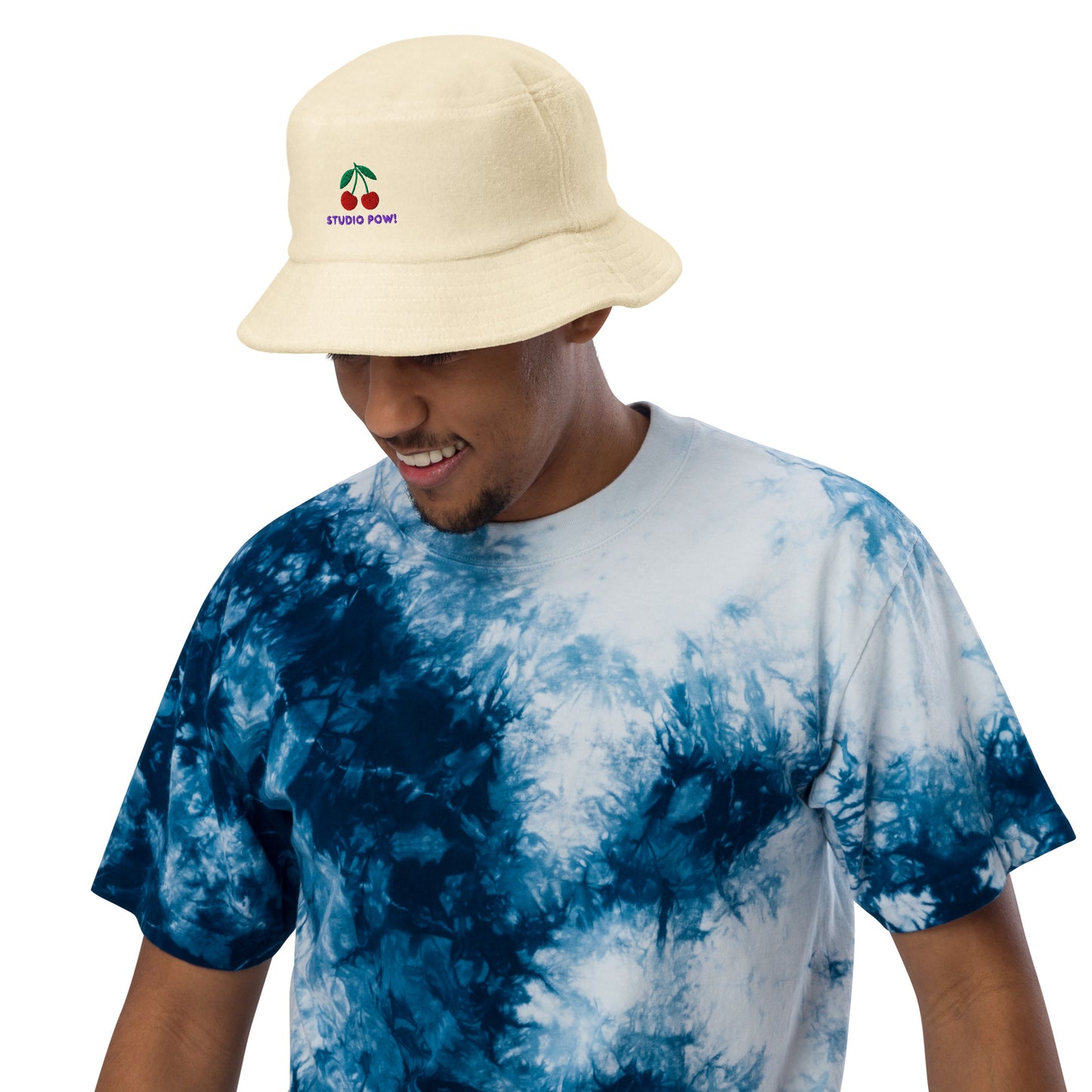 Studio POW! Frottee-Fischerhut “Cherry” – Statement Summer Essential